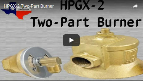 HPGX-2 High Pressure Propane Two-Part Burner